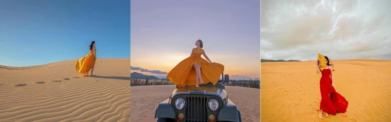 Tham quan tiểu sa mạc tại Bình Định