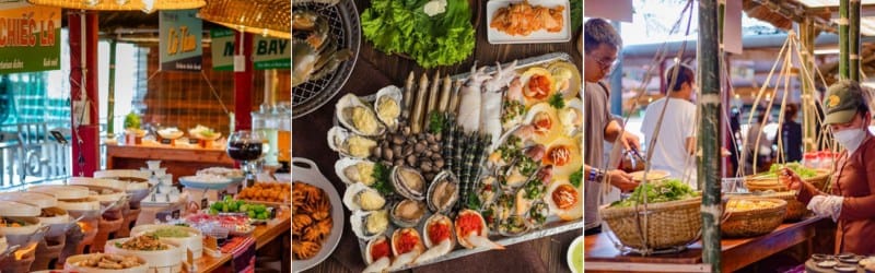 Thưởng thức buffet hải sản với hơn 80 món