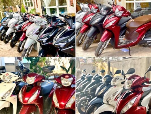 Bảng giá và các dịch vụ cho thuê xe máy Quy Nhơn