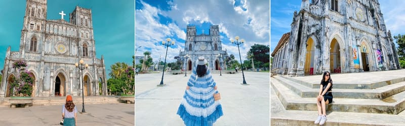 Nhà thờ cổ thu hút khách du lịch khi đến Phú Yên