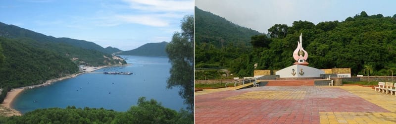 Vịnh Vũng Rô - di tích con tàu không số